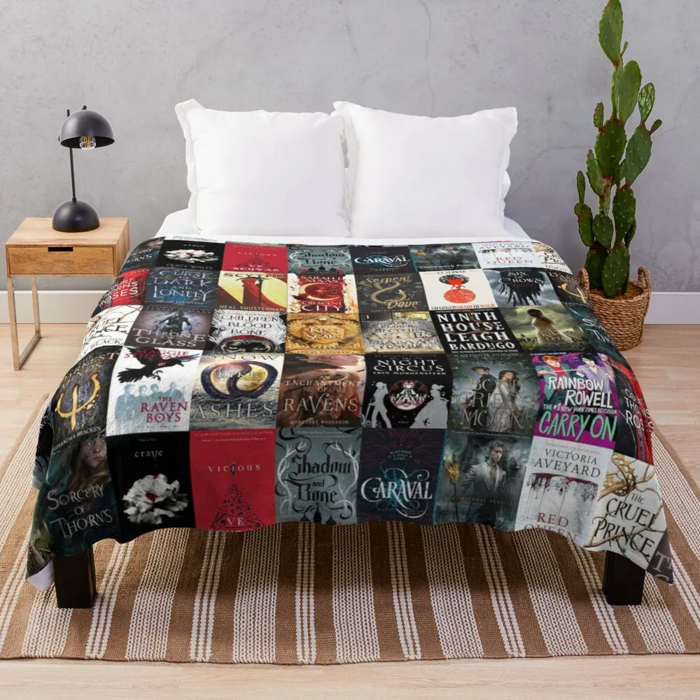 

YA young adult fantasy books blanket Throw Blanket Double Blanket For Summer