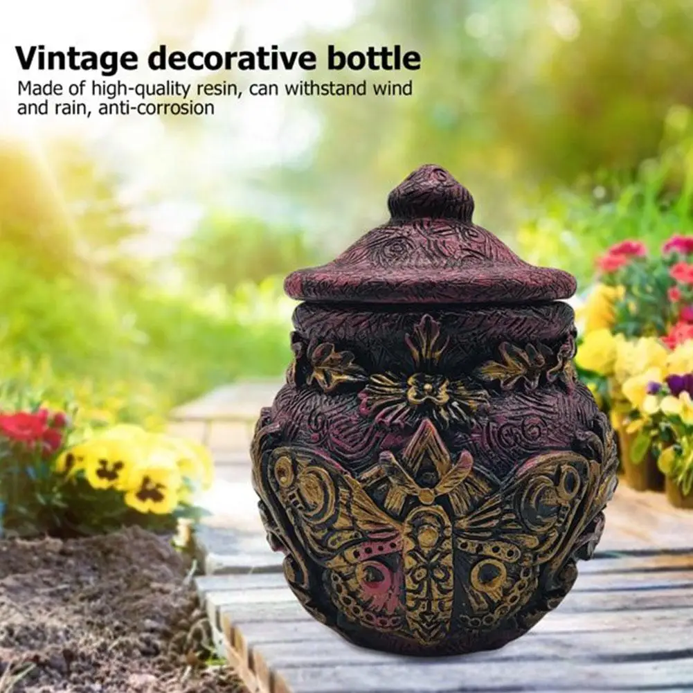 

New Witch Bottle Celestial Decorative Moon Potion Jar Gothic Decorative Witchcraft Sculpture Home Decoration