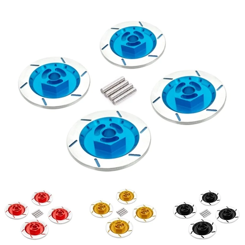 

4 шт., Металлические тормозные диски 12 мм для Tamiya TT01 TT02 HPI HSP 94123 Sakura D4 1/10 RC