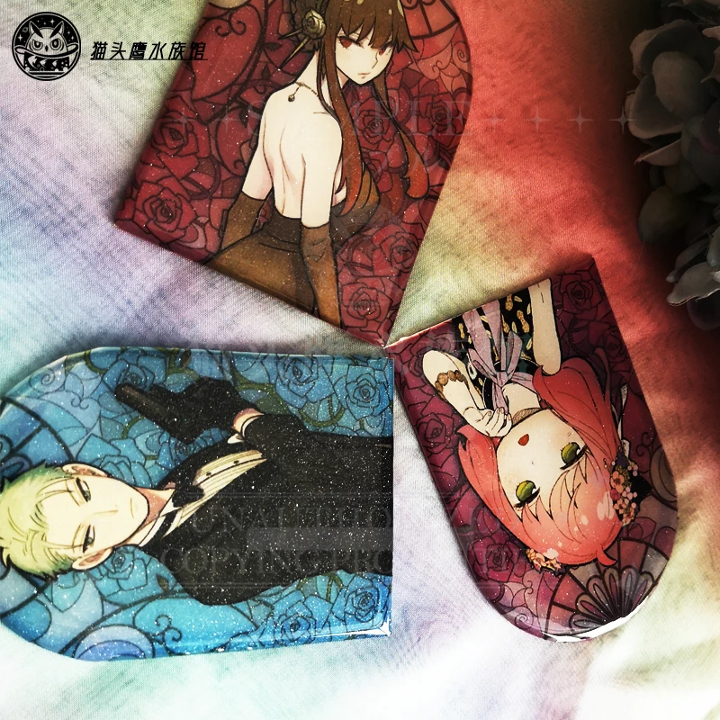 

Anime SPY×FAMILY Twilight Anya Forger Yor Forger Acrylic Stand Model Transparent Color Window Ornament Decor Toy Cosplay Gifts