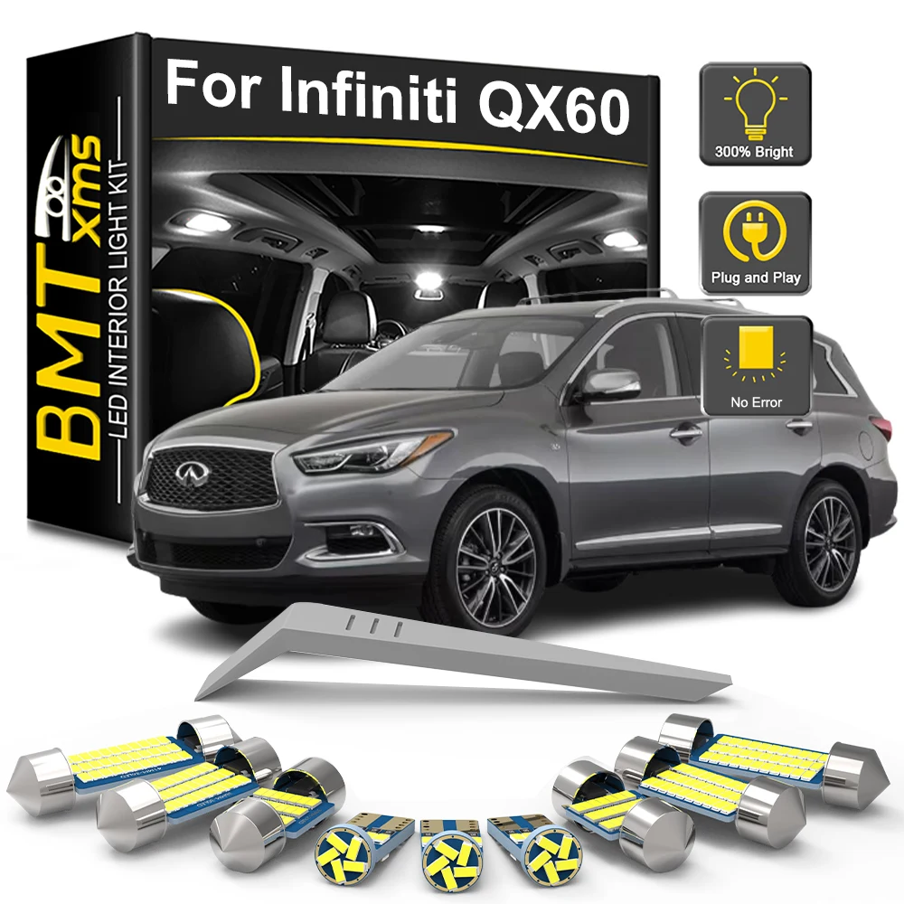 Комплект светодиодных внутренних светильников BMTxms Canbus для Infiniti QX60 1000LM