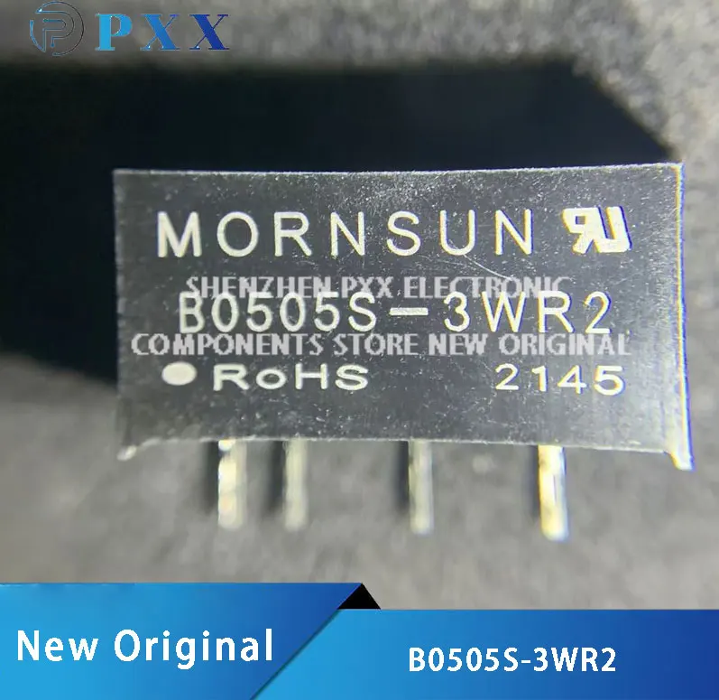 B0505S-3WR2 Преобразователь постоянного тока 3 Вт 5 В 600 мА Изолированный модуль SIP-4