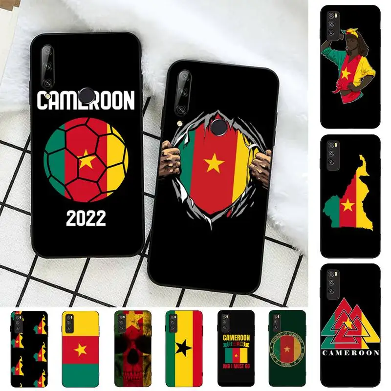 

Republic of Cameroon Flag Phone Case for Huawei Honor 10 i 8X C 5A 20 9 10 30 lite pro Voew 10 20 V30