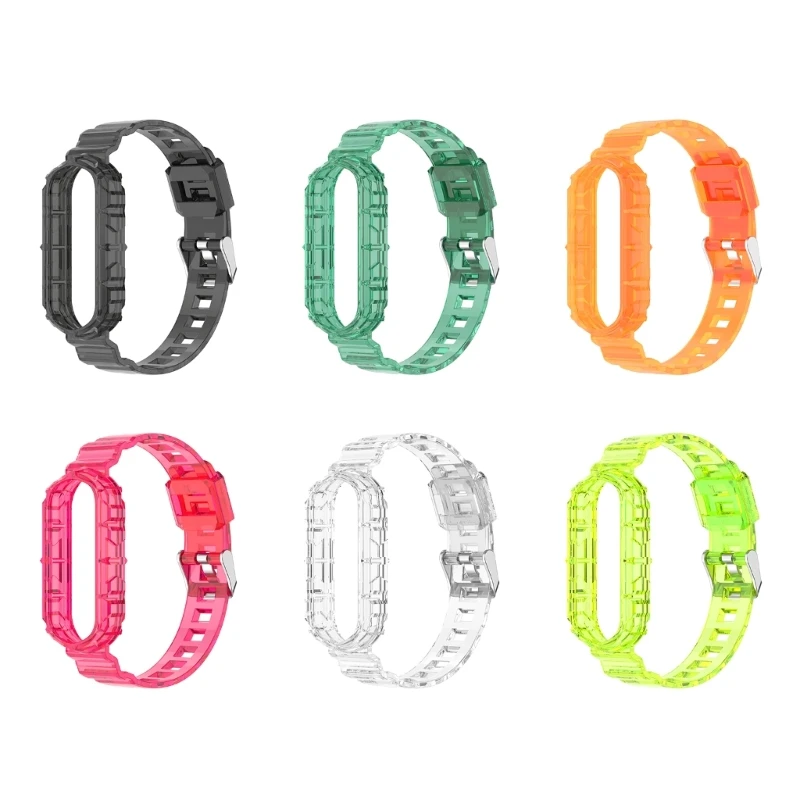 

Wristband Belt for Mi Band 8 Quick Release Smartwatch Soft Strap Loop-Bracelet