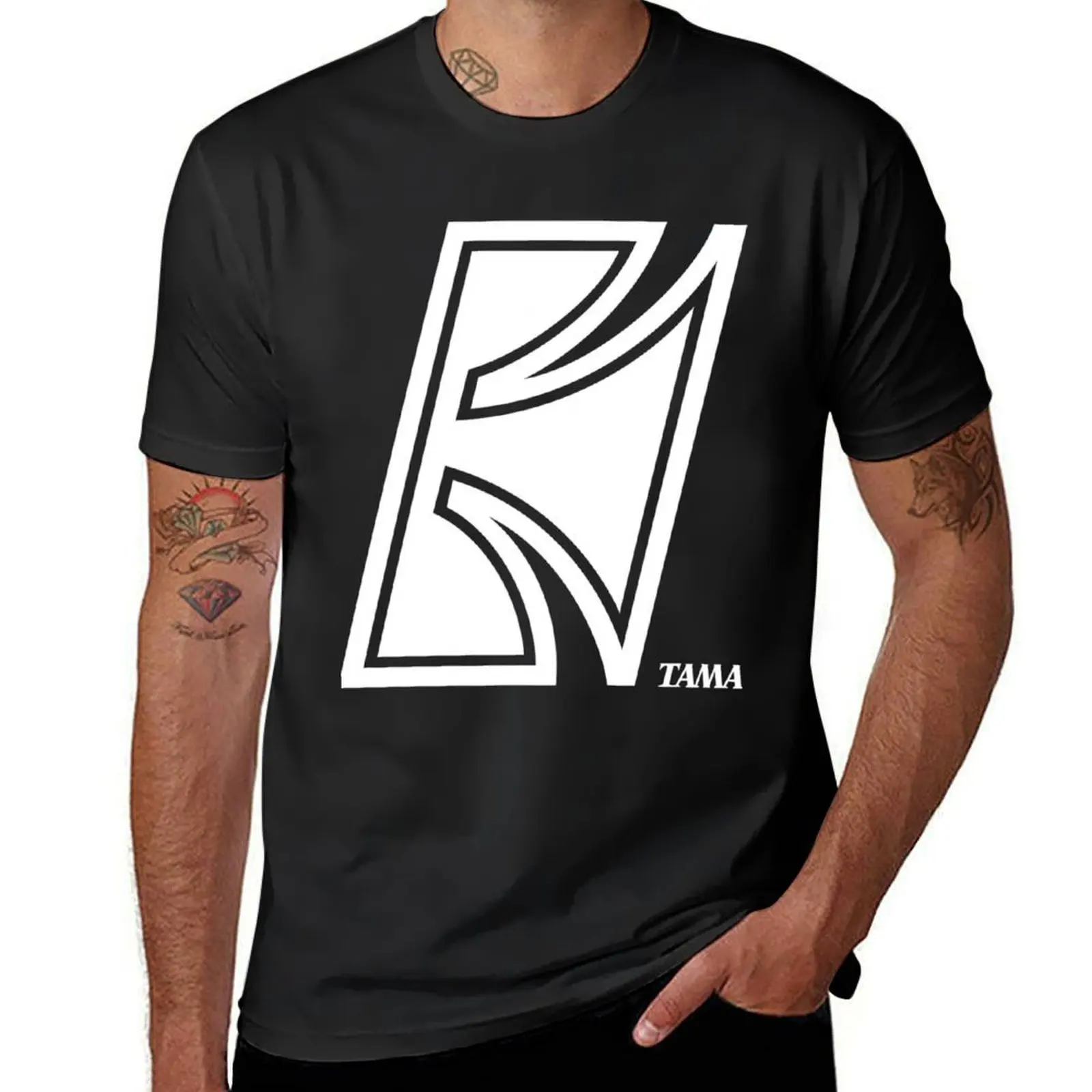 Мужская хлопковая футболка с коротким рукавом на заказ