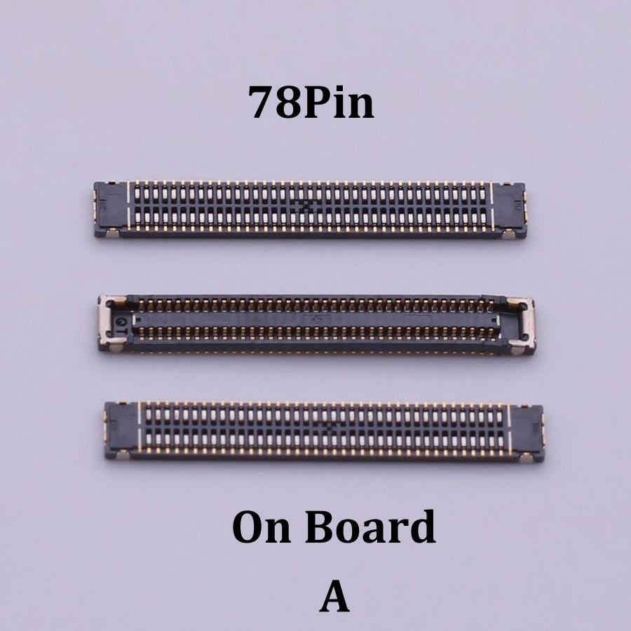 10 шт. разъем FPC для ЖК-дисплея Samsung Galaxy A70S A707F A70 A705F A80 A805 A90 A908 A40 USB-порт зарядного