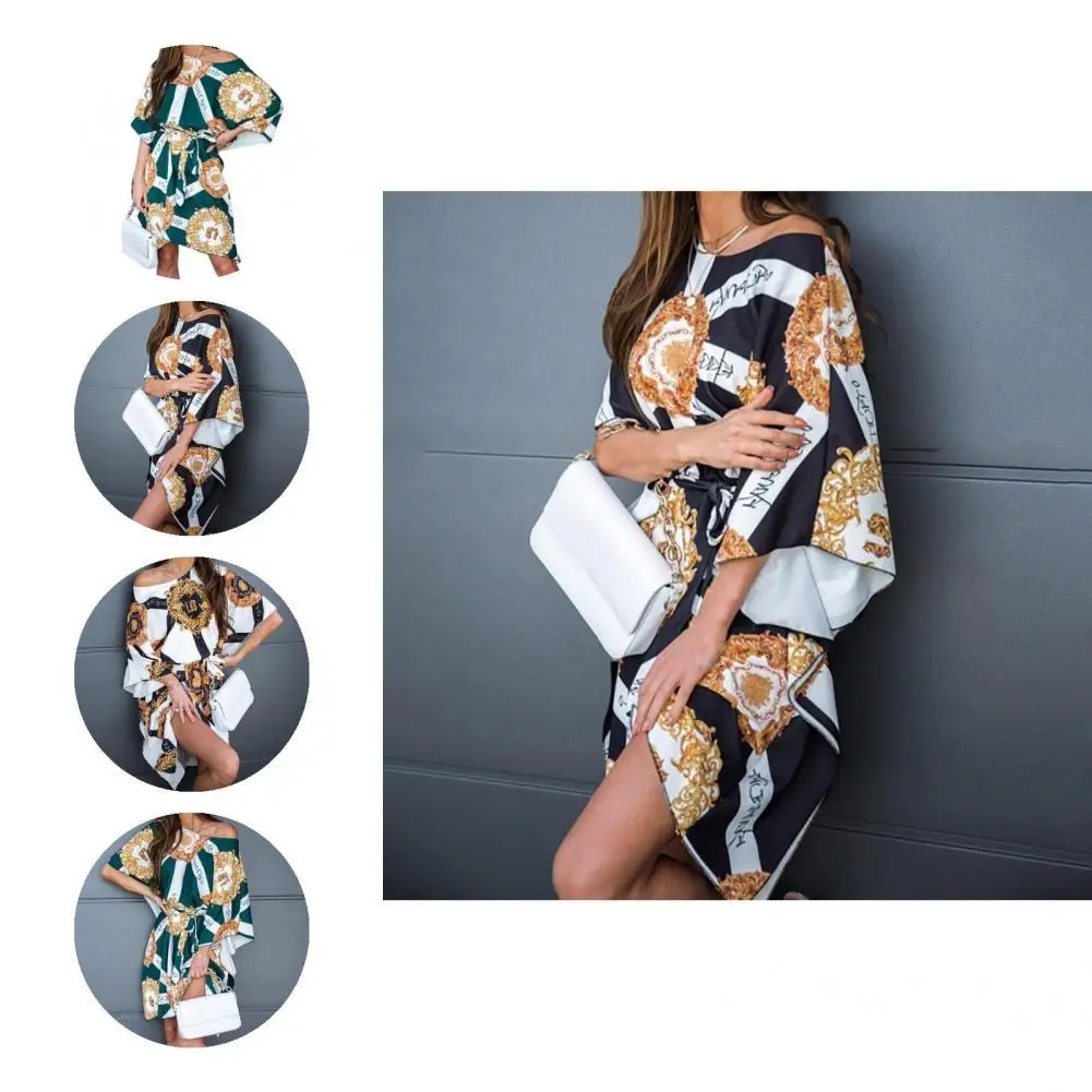 

Loose Terrific Sexy Women Dress Belt Female Dress Streetwear for Shopping