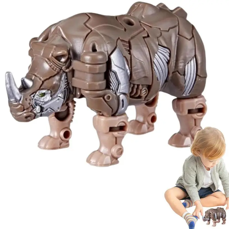 

Cool Robot Toy Action Figure Collectible Model Educational Toy Robot Doll Exquisite Assembly Toy Cool Kids Products Transforming