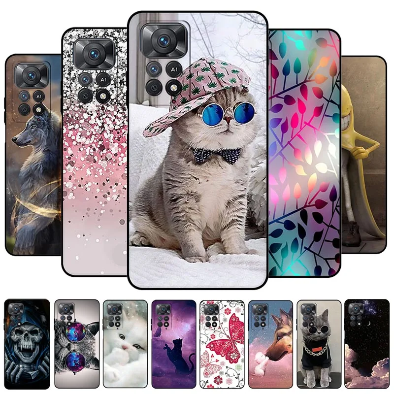 

TPU Cover For Xiaomi Redmi Note 11 11E Pro 5G Global Case for Redmi Note 11 Pro Plus 5G India Cover for redmi note11 pro Funda
