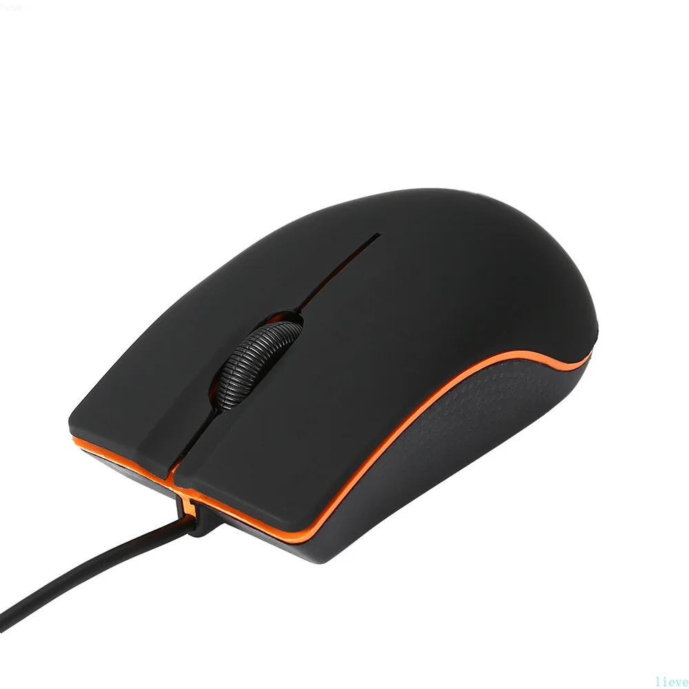 

NEW M20 Wired Mouse 1200dpi Computer Office Mouse Matte Black USB Gaming Mice For PC Notebook Laptops Non Slip Wired Gamer Mouse
