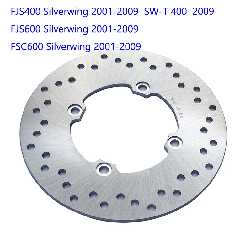

Motorcycle Rear Brake Disc Rotor For Honda FJS400 Silverwing 2001-2009 SW-T 400 SWT400 2009 FJS600 2001-2009 FSC600 2001-2009