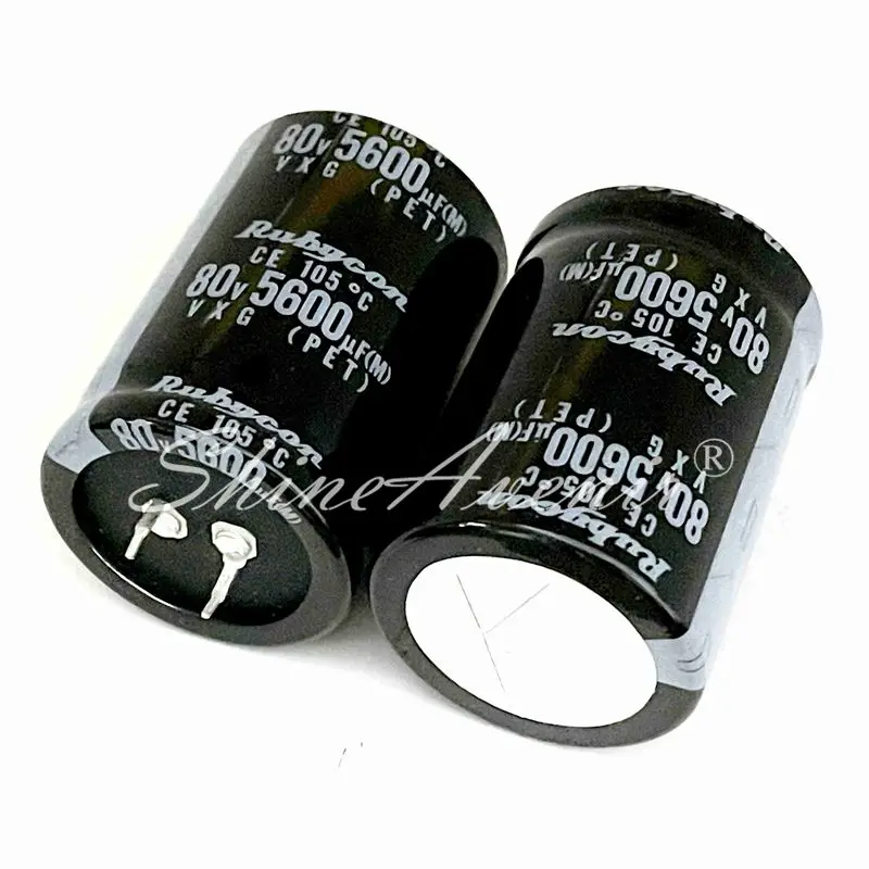 5 шт. 80V5600UF VXG 35*50 105 ℃ Алюминиевые Электролитические Конденсаторы высокая частота