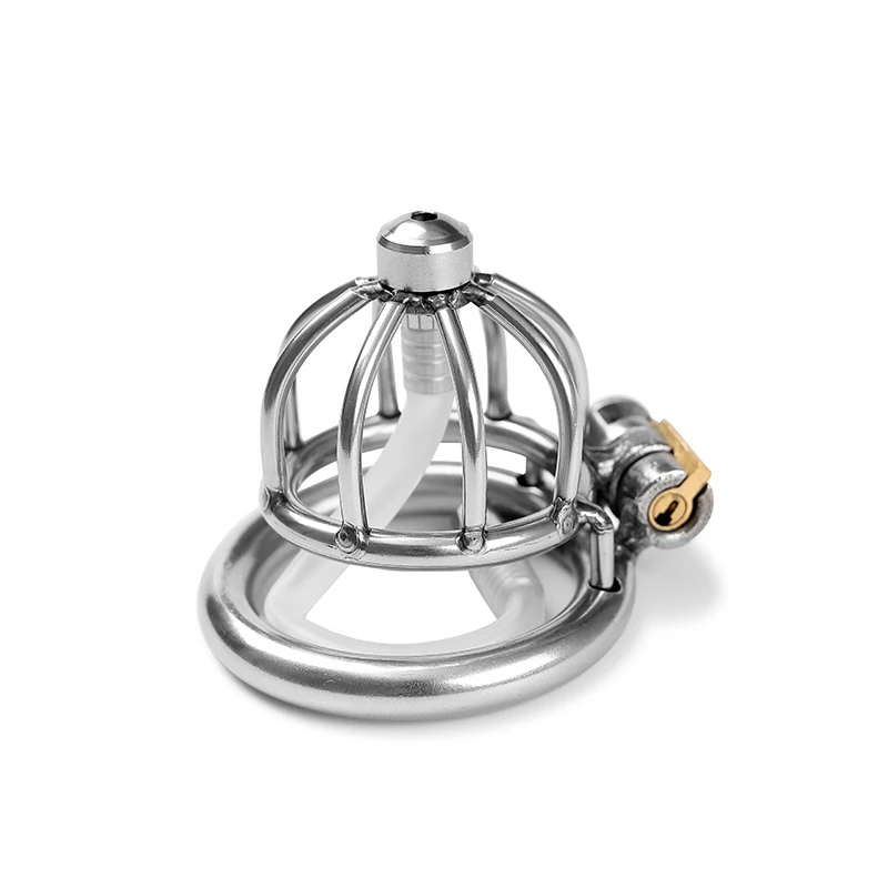 Мужской Пояс верности Лучший из нержавеющей стали клетка на член CBT кольцевой