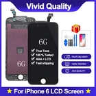 ЖК-дисплей для iPhone 6 с сенсорным экраном, без битых пикселей + закаленное стекло + Инструменты