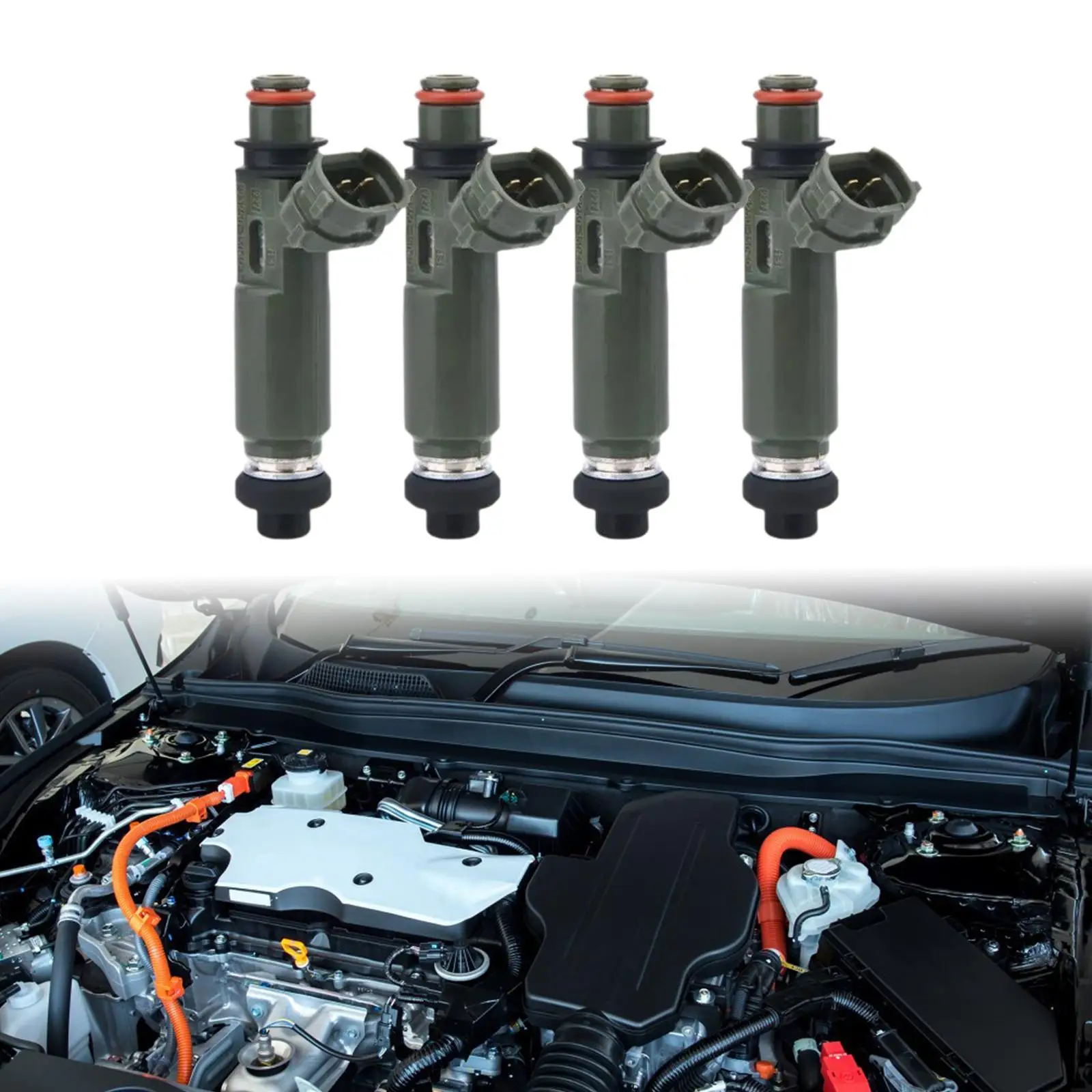 4 шт. форсунка топливной форсунки 2325015040 для Toyota Lvn/cre/TRN/mrn