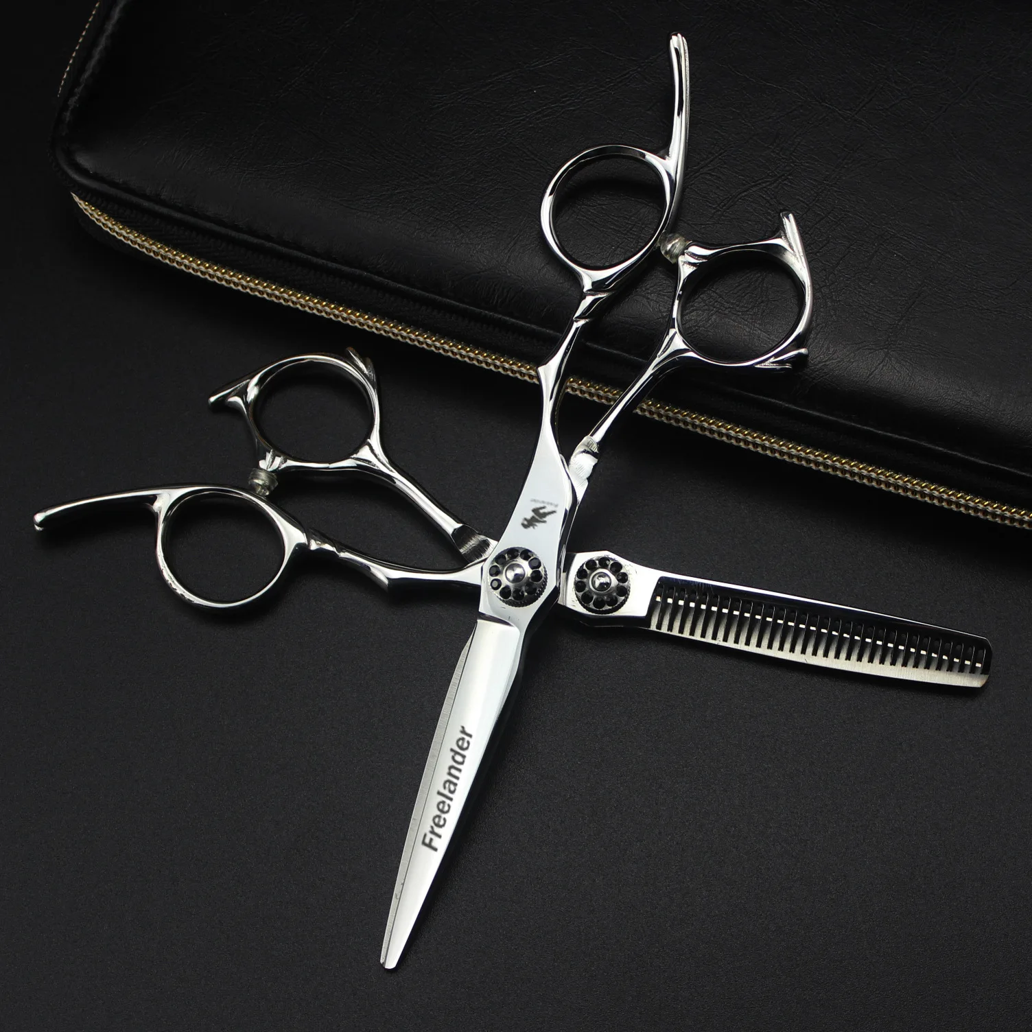 

Japan 440C high-end 6" Hair Scissors Professional Hairdressing Scissors Hair Cutting Thinning Scissors Barber Shears Hair Salon