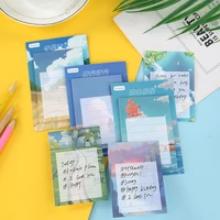 korean creative message memo pad paper wholesale exquisite cute cartoon sticky note notesnb stationary school office accessories