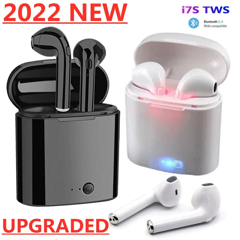 

i7s tws Wireless Headphones Bluetooth 5.0 Earphones sport Earbuds Headset With Mic Charging box Headphones For all smartphones