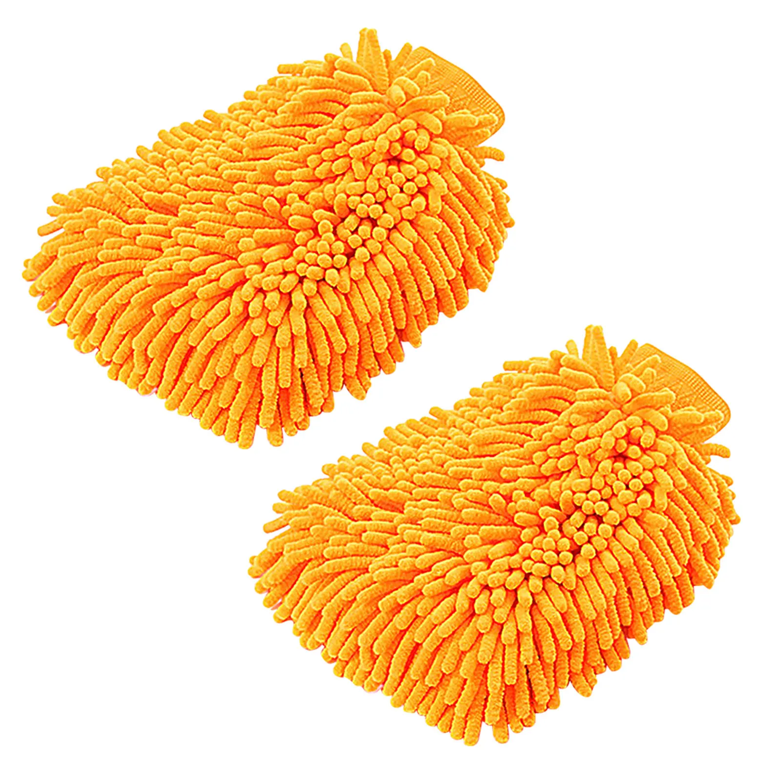 

2pcs/pack Detailing Reusable Exterior Interior Large Cleaning Glove Household Ultra Soft Thickened Tools Car Wash Mitt Polishing