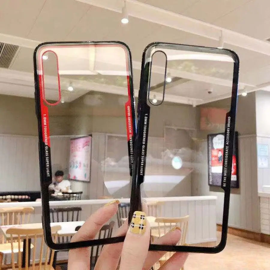 

Anti-Fall Clear Case for Samsung Galaxy A71 A11 A51 Note 20 S20 Ultra S10 Plus S10E A10S A41 A21 A31 Case Transparent Slim Cover