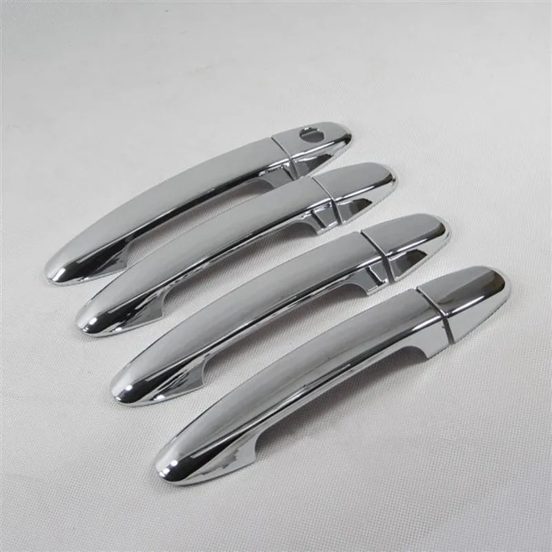 

ABS Chrome Door handle Protective covering Cover Trim For Hyundai Santa Fe 2007 2008 2009 2010 2011 2012 Car styling