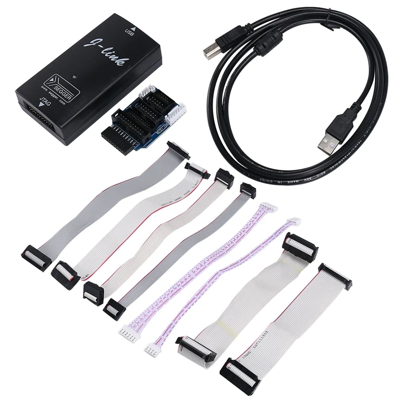 

JLINK For J-LINK V9 ARM Emulator USB-JTAG Adapter Emulator STM32 ARM MCU