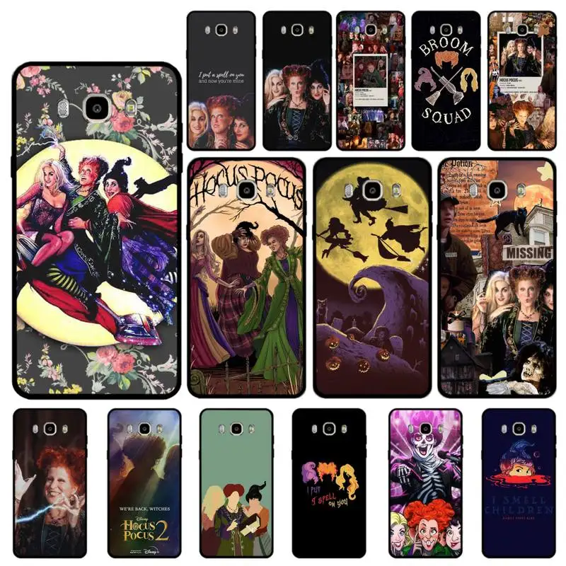 

Disney Hocus Pocus Phone Case for Samsung J 4 5 6 7 8 prime plus 2018 2017 2016 J7 core