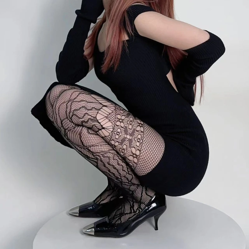 

Sexy Fishnet Pantyhose Womens Stockings Hollow Mesh Tights Party Body Stocking
