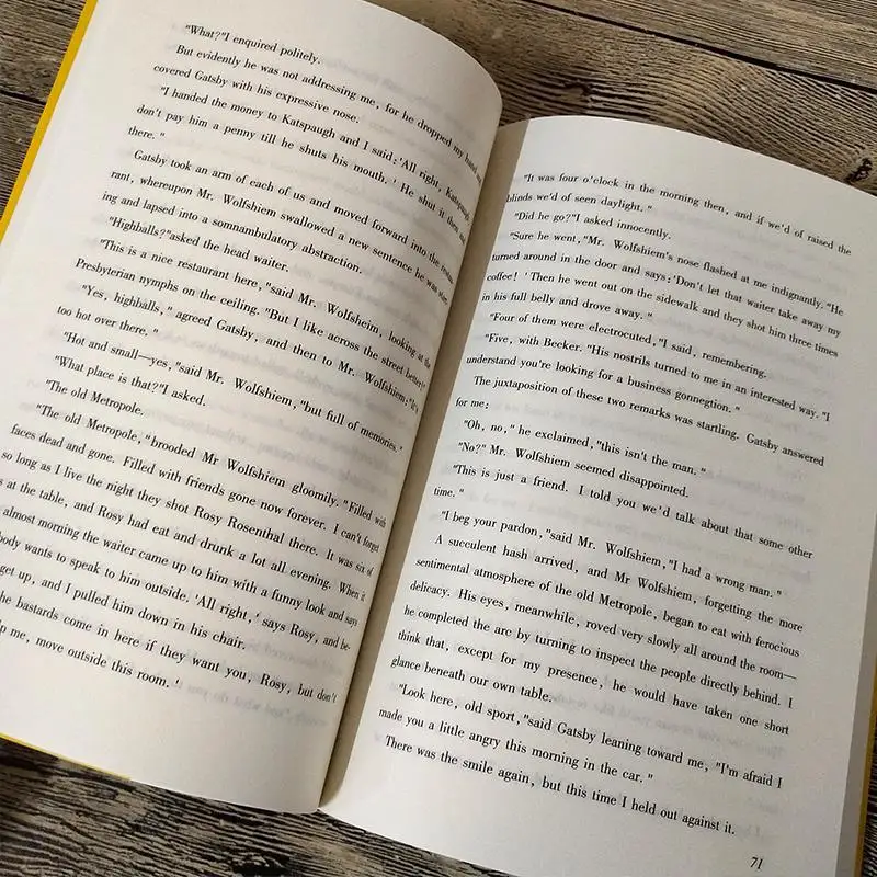 Рисунок 4 - The Great Gatsby чистая английская версия