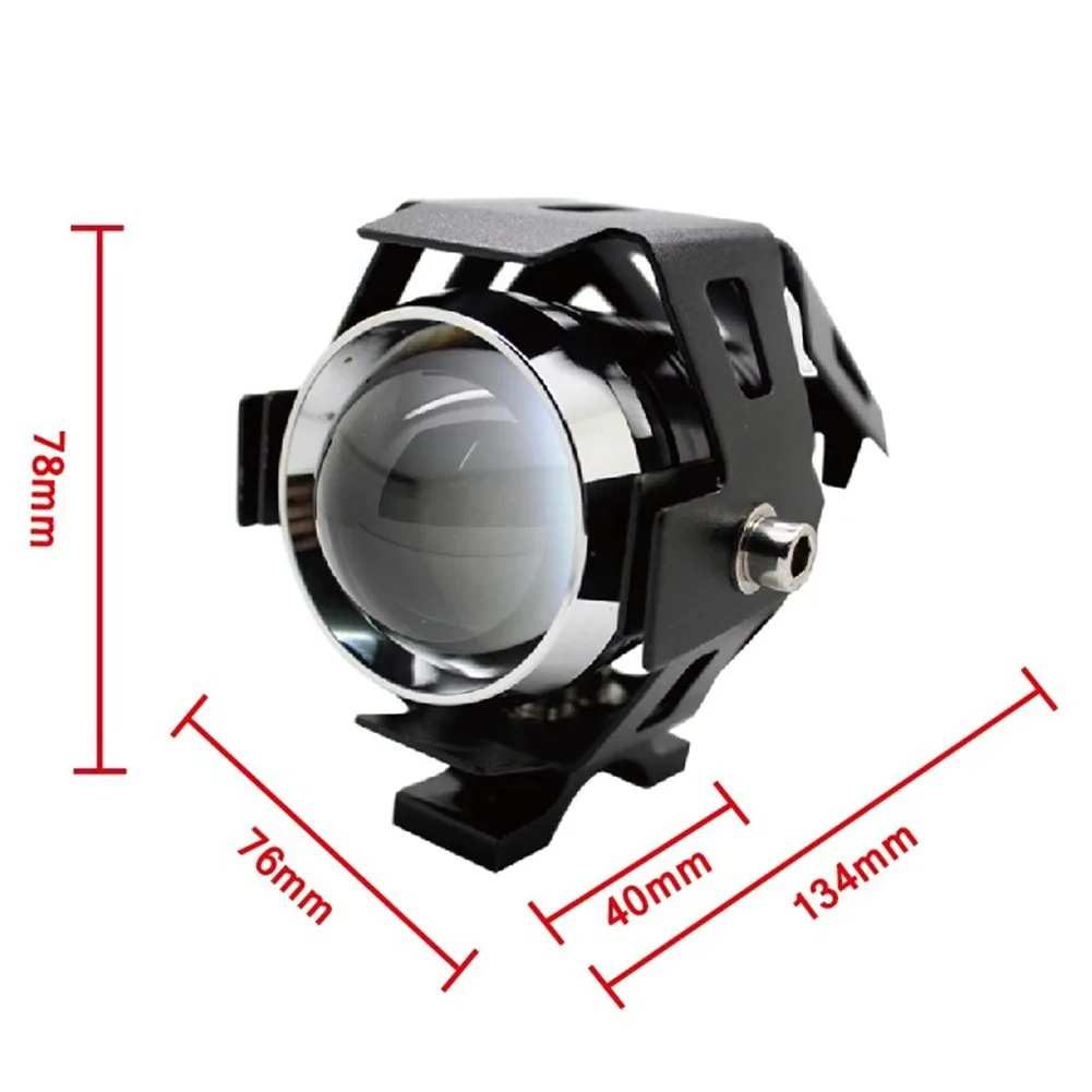 

High Quality Practical Lamp Light Warning Aluminum Alloy Bicycle Cycling DC 12V-85V Flashing Led Night Spotlight
