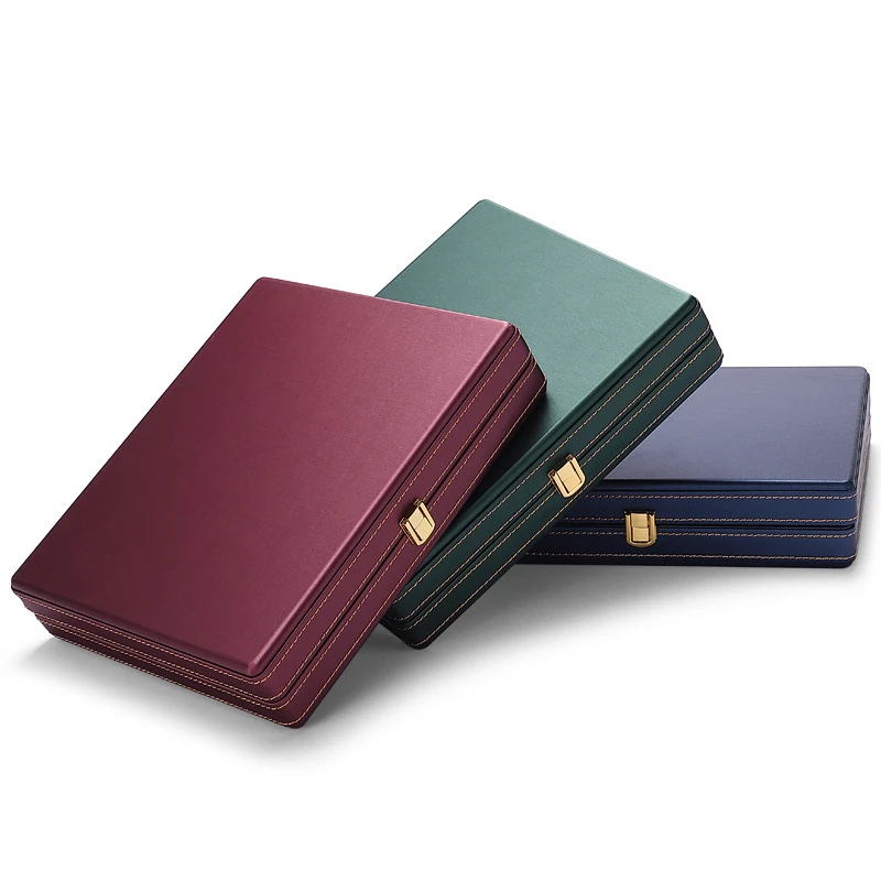 2022 Jewelry Organizer Display Travel Jewellery Case Boxes Travel Portable Jewelry Box Leather Storage Organizer Earring Holder