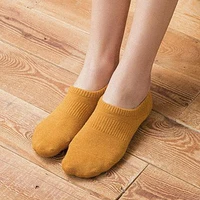 low cut cotton socks for women high quality sock summer soft skin friendly breathable sleeping female solid socks 1pcs bannirou