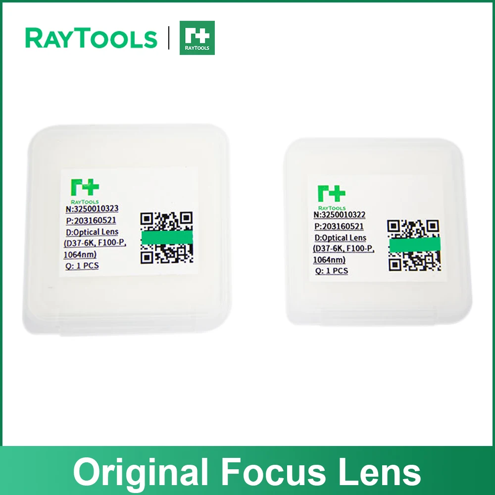 Фото Оригинальные коллимационные линзы Raytools Focus D28 D30 D37 F100 F155 F200, фокусирующие линзы для лазерного коллиматора №2