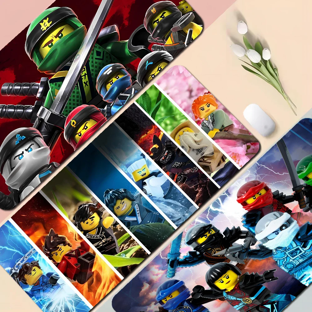 Коврик для мыши с рисунком N-Ninjago коврик мальчика из натурального каучука игровой