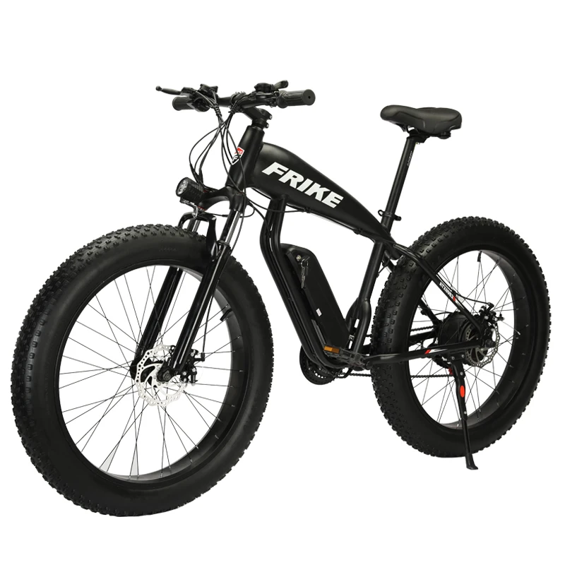 Лидер продаж с фабрики FRIKE 36V48V Bicicleta Electrica Para Adultos 26*4.0 Fat Tire Электрический велосипед