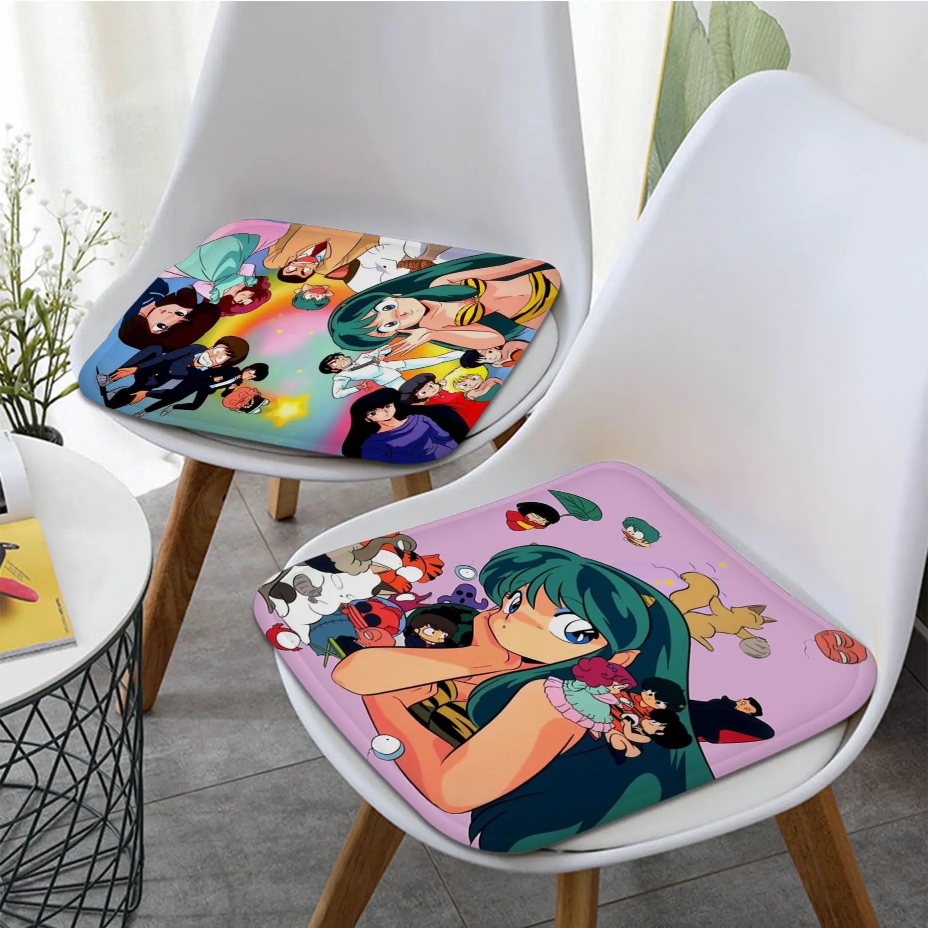 

Urusei Yatsura Modern Minimalist Style Stool Pad Patio Home Kitchen Office Chair Seat Cushion Pads Sofa Seat 40x40cm Seat Mat