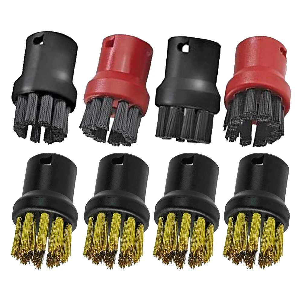 

Nylon + Copper Brush Tool Jet Nozzles for Karcher Steam Cleaners (Pack Of 8)