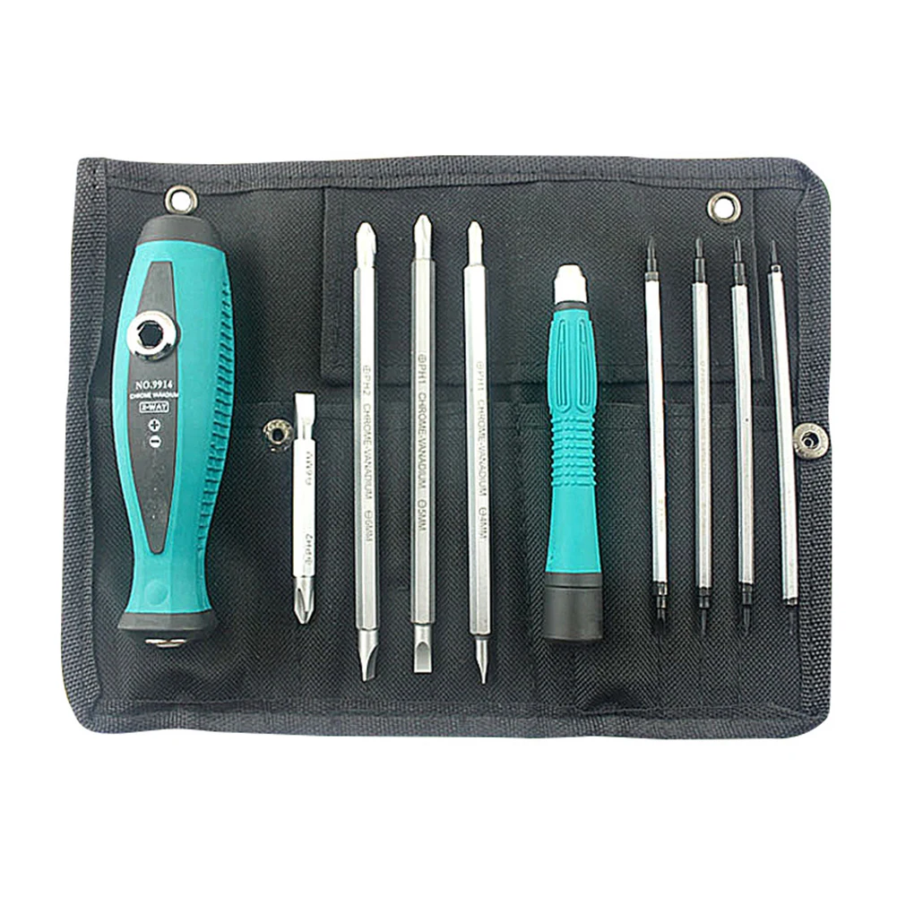 

10Pcs Precision Screwdriver Set With Handles Magnetic Cross Screwdriver PH000 PH00 PH0 PH1PH2 Screw Drivers Repair Hand Tool