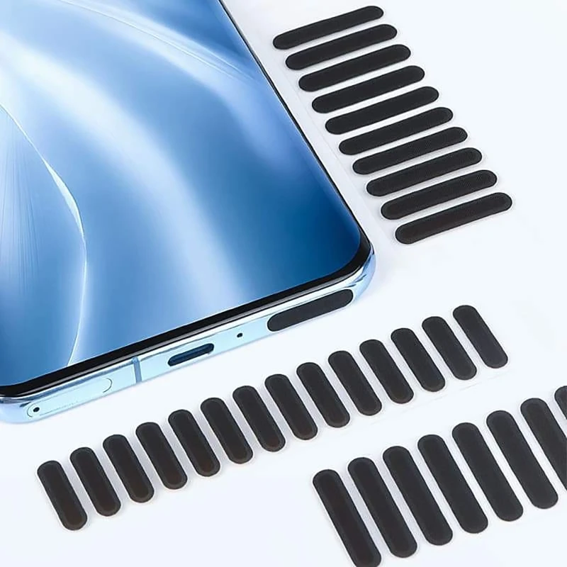 

Anti Dust Proof Adhesive Stickers Compatible with Cellphone Speaker Protection Dust Cover Hole Mesh Cover