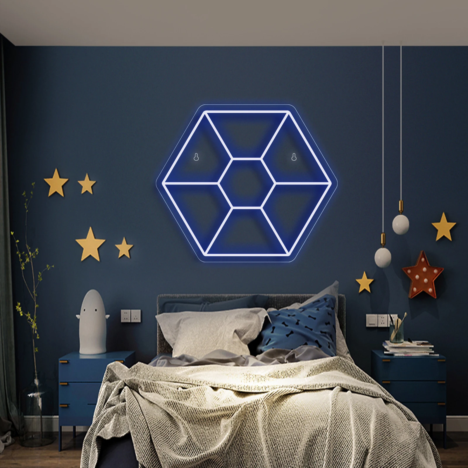 Неоновая Вывеска С Независимыми Системами Светодиодные Фонари Звездные Войны