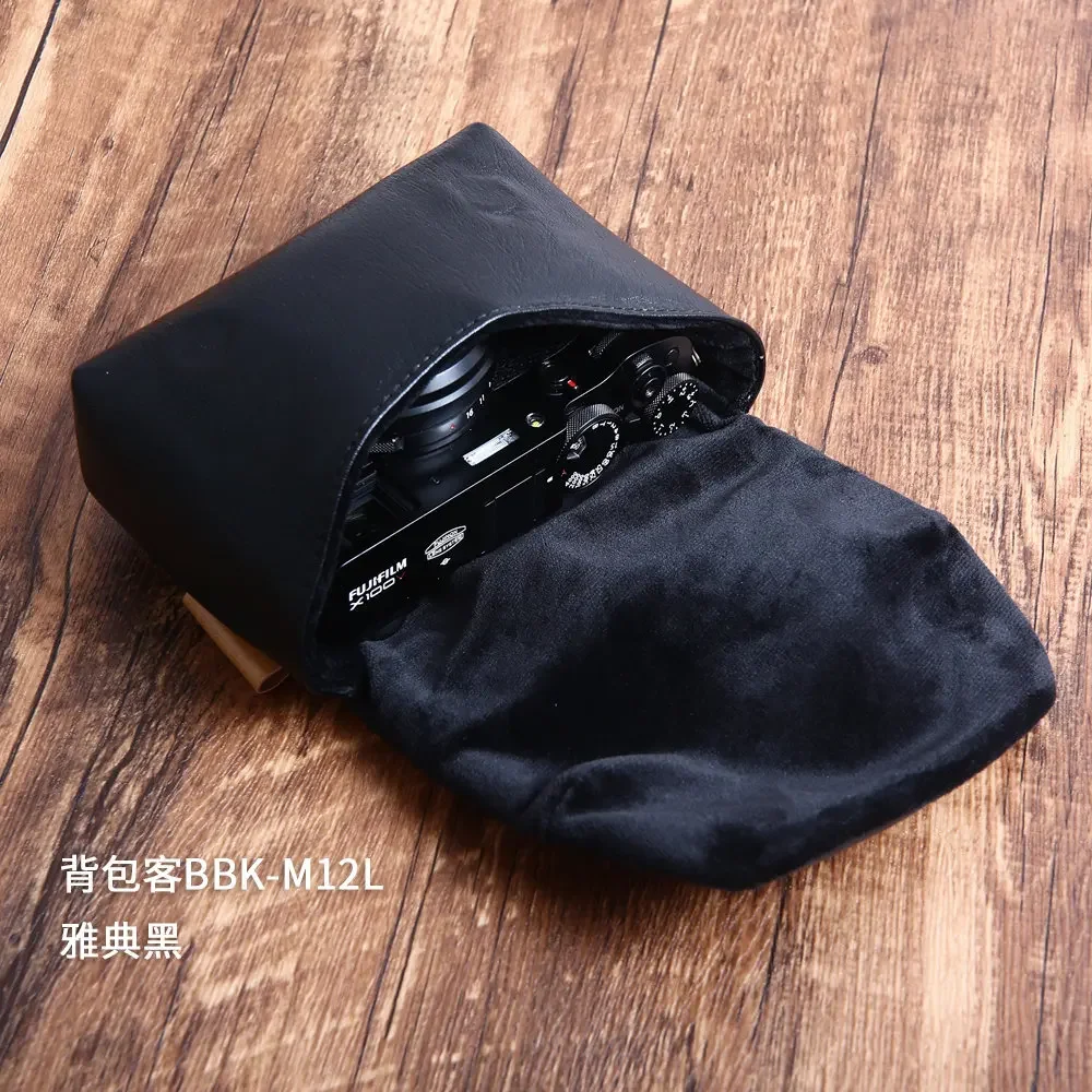 Для Pentax 17 Leica X2 X1 D-Lux 7 Panasonic LX10 LX15 LX100 II TZ90 TZ91 Canon G7X III G5X Ретро кожаный чехол для