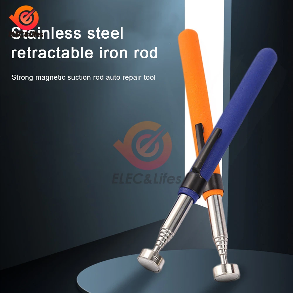 Мини Портативная телескопическая магнитная ручка aiпалочка для захвата болтов и гаек
