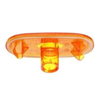 2x side marker lens amber led reflector light lamp for mercedes sprinter w906 brand new auto parts