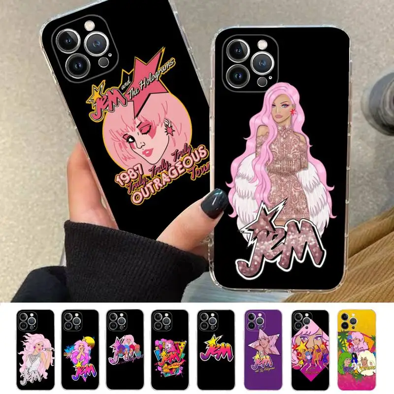 

Jem and the Holograms movie Phone Case Silicone Soft for iphone 14 13 12 11 Pro Mini XS MAX 8 7 6 Plus X XS XR Cover