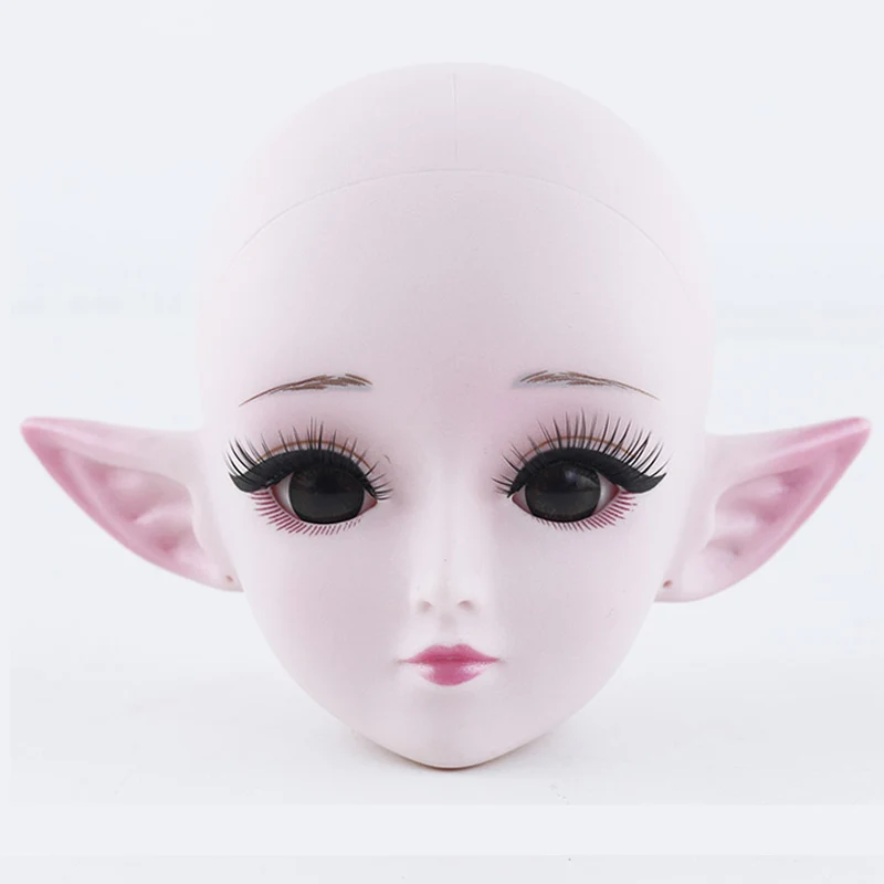 

60 см голова куклы с макияжем 1/3 аксессуары для шарнирных кукол Обнаженная модная нарядная игрушка «сделай сам» для девочки