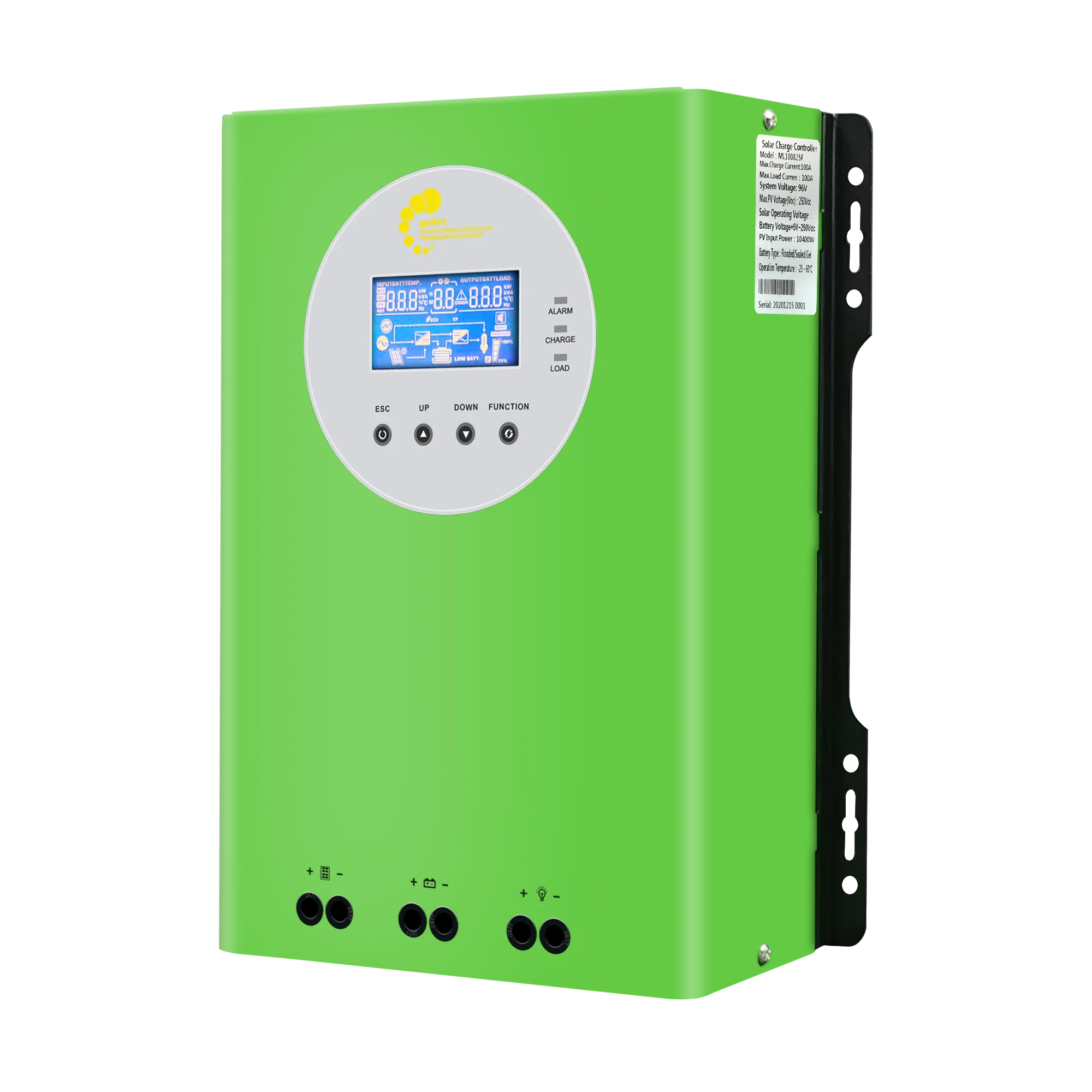 

OEM Supported 100A 48V 24V 12V Off Grid Home Solar Power System Smart MPPT Solar Charge Controller
