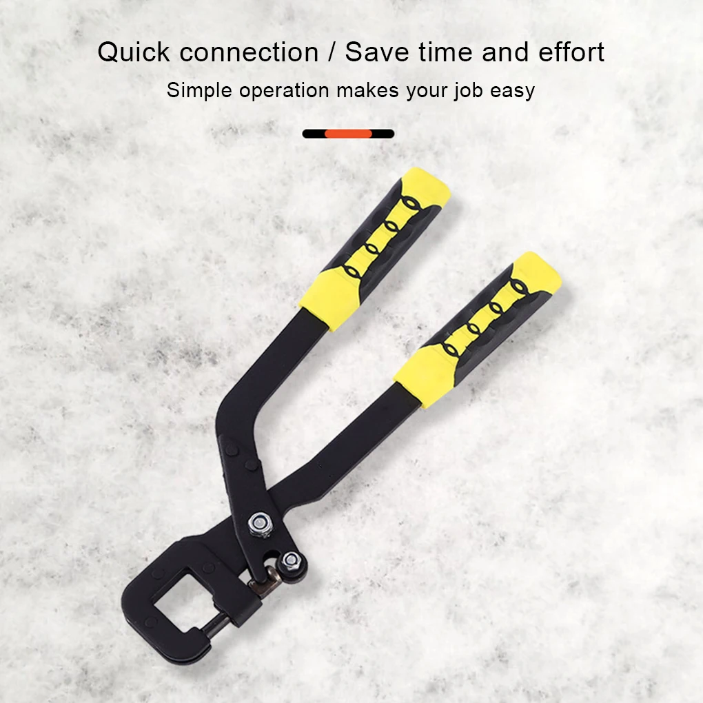 

Stud Crimper Partition Punch Lock Plier Plasterboard Drywall Carbon Steel Fastening Ceiling Jointer Installation Tool