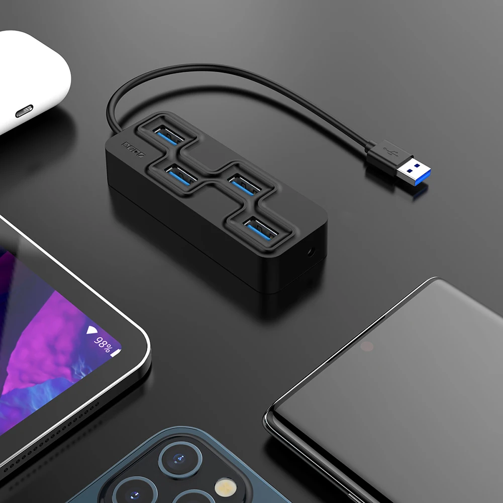 

Разветвитель USB 3,0, 4 порта, 4 в 1
