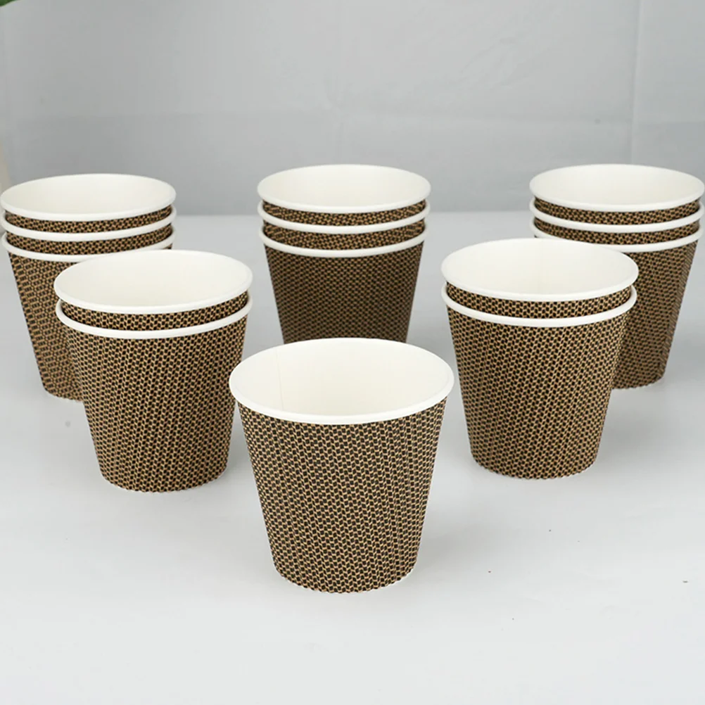 

Paper Coffee Cups 300Ml Disposable Coffee Cup Lids Insulated To-Go Mug Hot Cold Beverage Drinking Cup Water Juice Tea