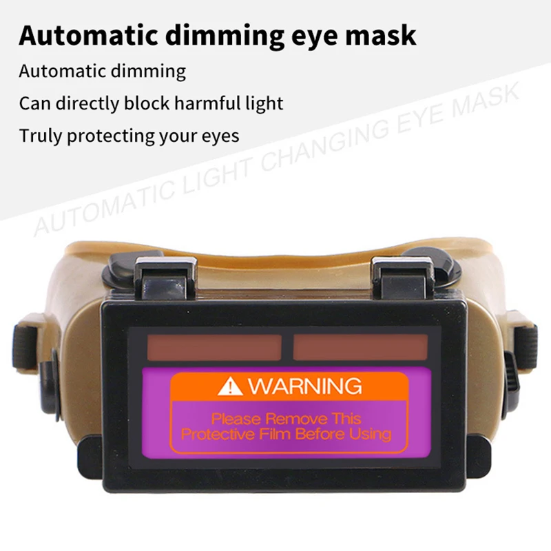 

Антибликовые Защитные очки, защитный чехол, сварочные очки на солнечной энергии с автоматическим затемнением, маска сварщика, шлем, оборудование